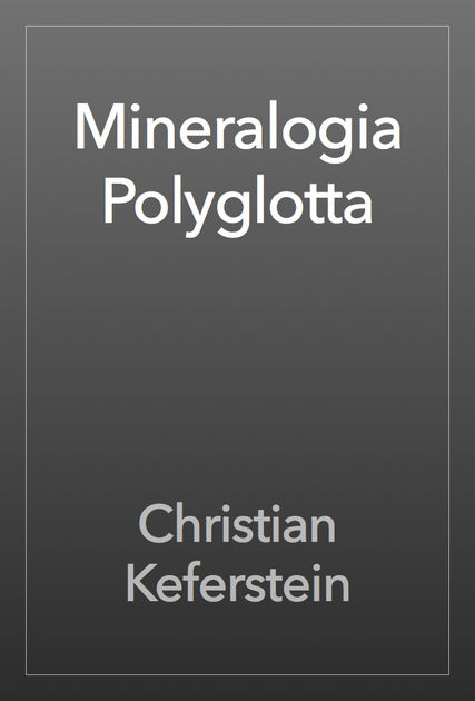 Mineralogia Polyglotta